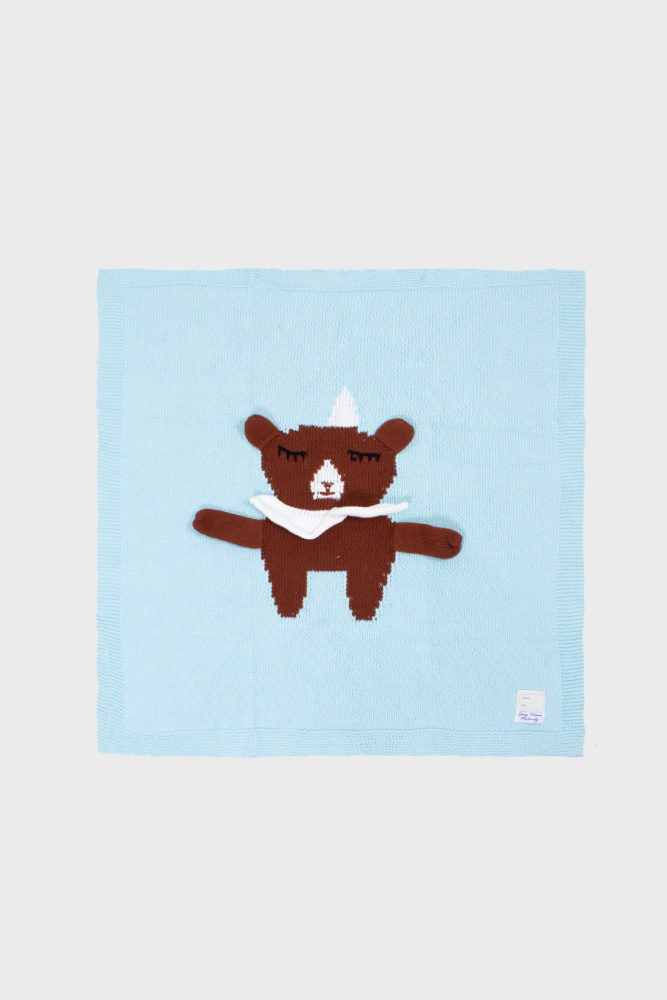 party bear baby blankie