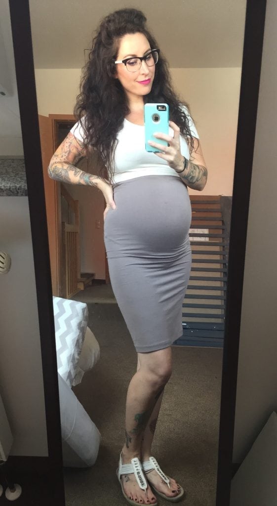 maternity skirt