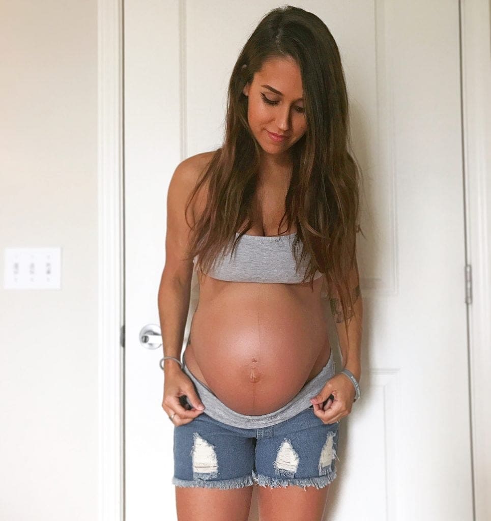 maternity denim