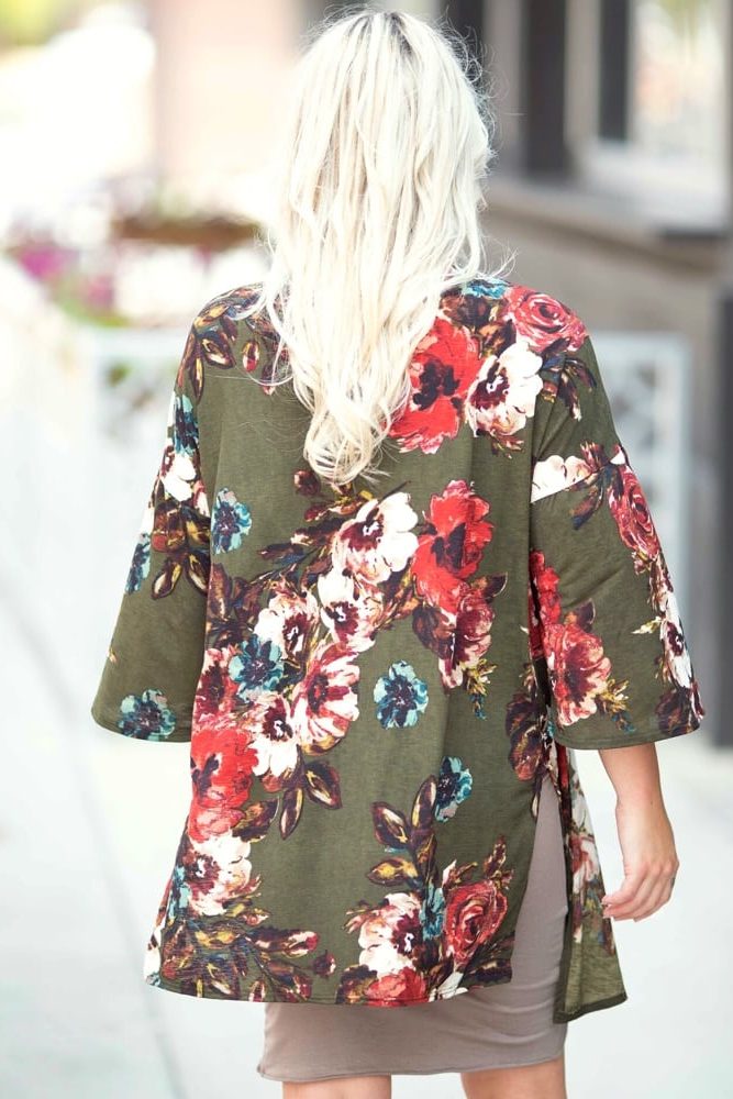 lightweight maternity kimono