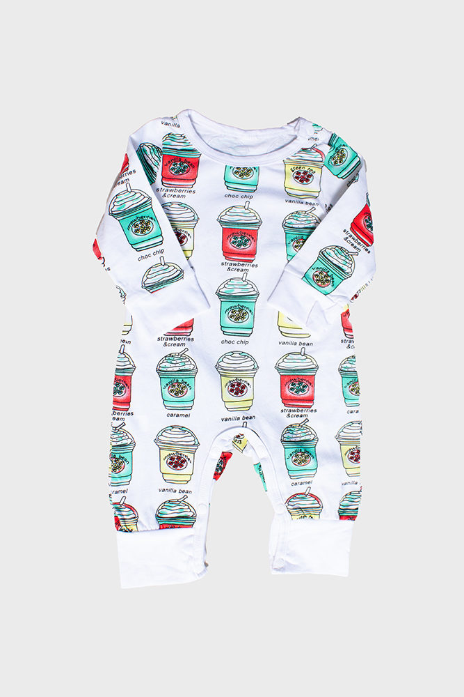 coffee lover baby onesie