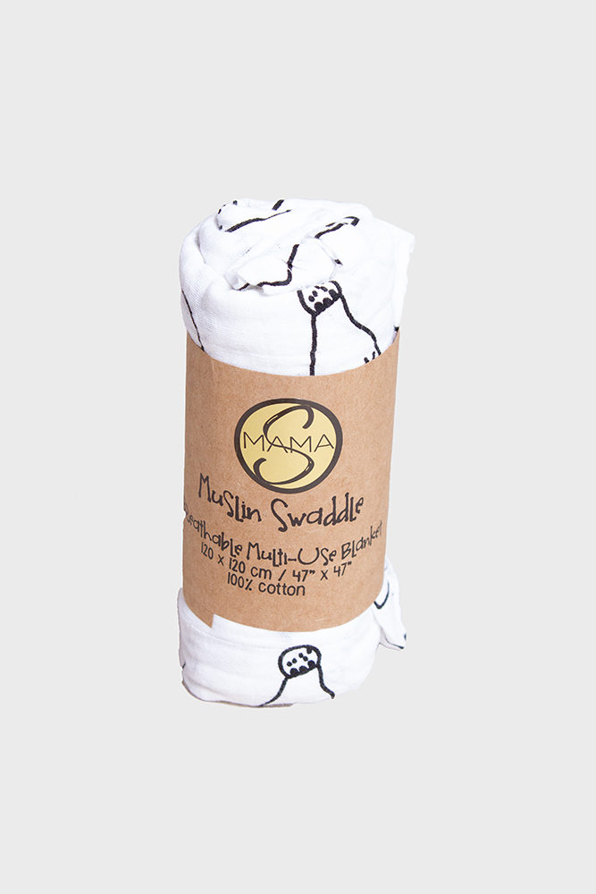 milk bottle swaddle blanket
