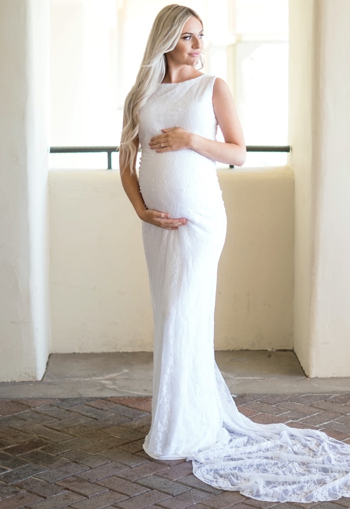 10 Beautiful Maternity Wedding Dresses For Pregnant Brides in 2023