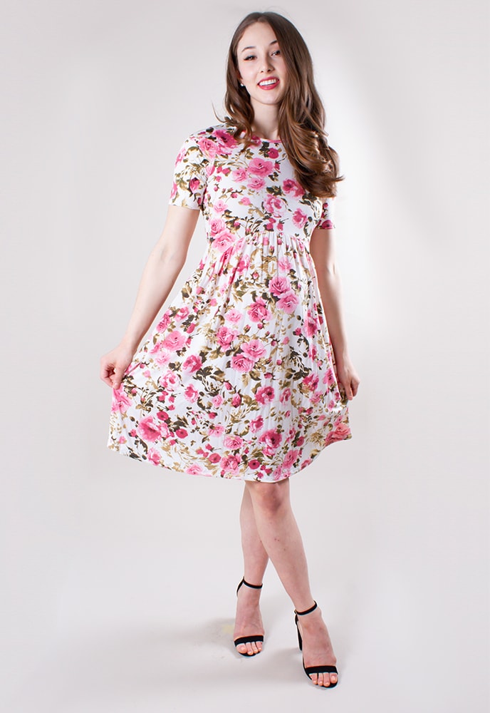 floral maternity dresses for spring