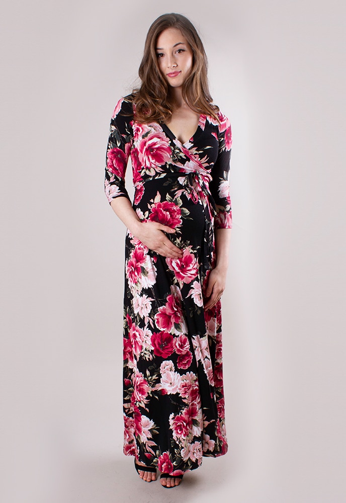 floral maternity dresses for spring