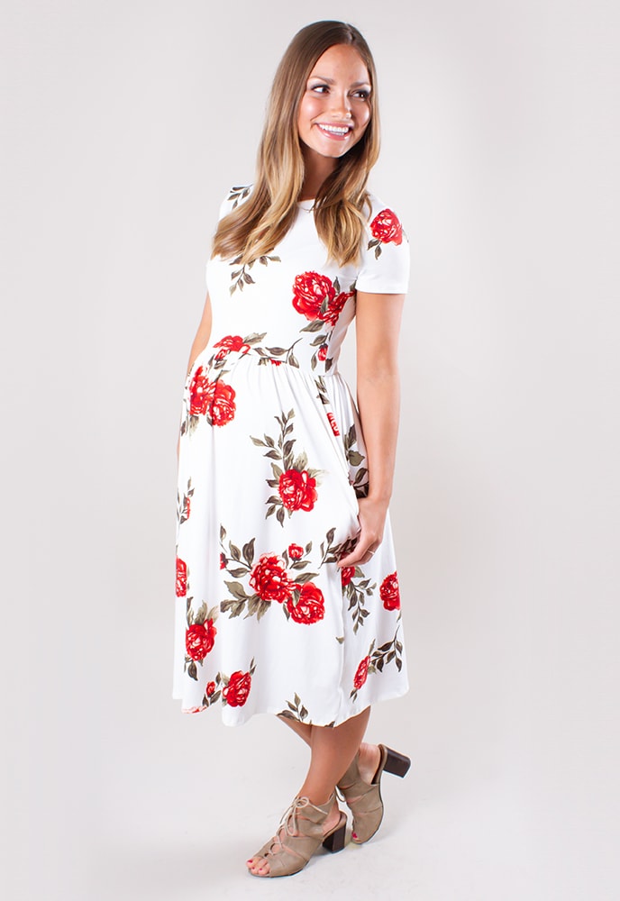 floral maternity dresses for spring