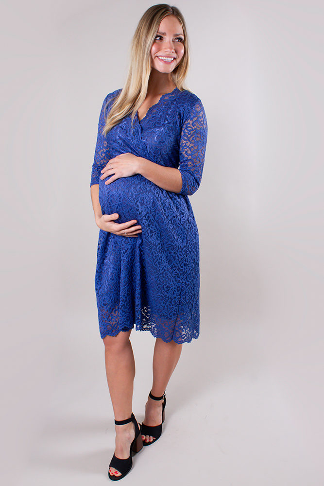 lace baby shower dress