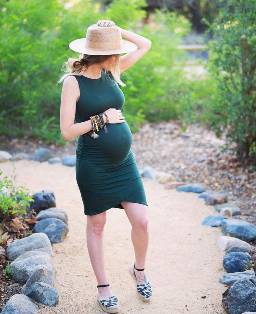 flattering maternity dresses