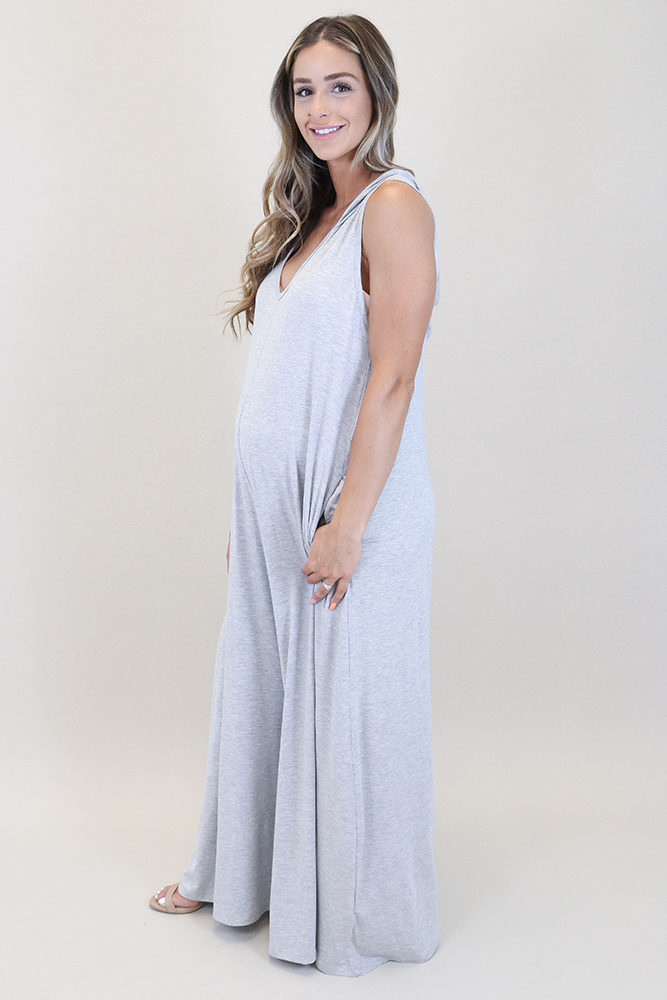 casual maternity jumpsuit