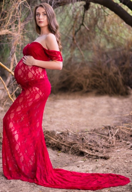 maternity photoshoot gowns