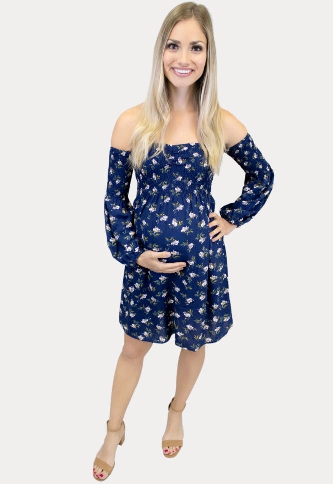 Smock Top Maternity Dress