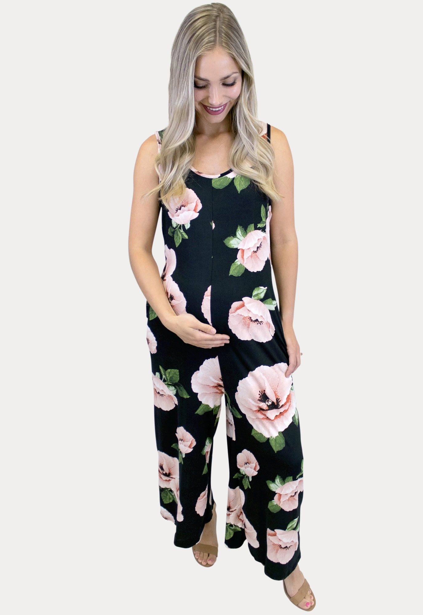 floral maternity jumper