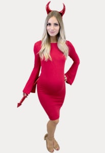 maternity devil costume