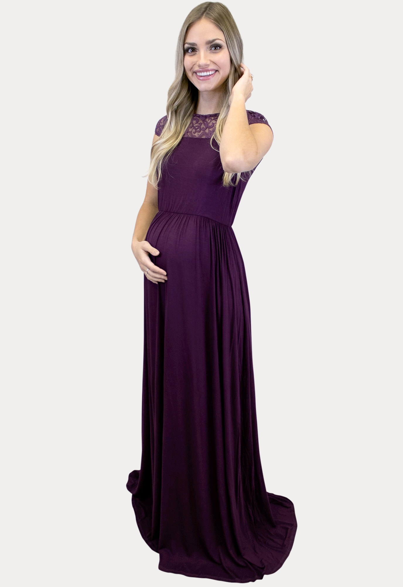 Baby Shower Dress Violet