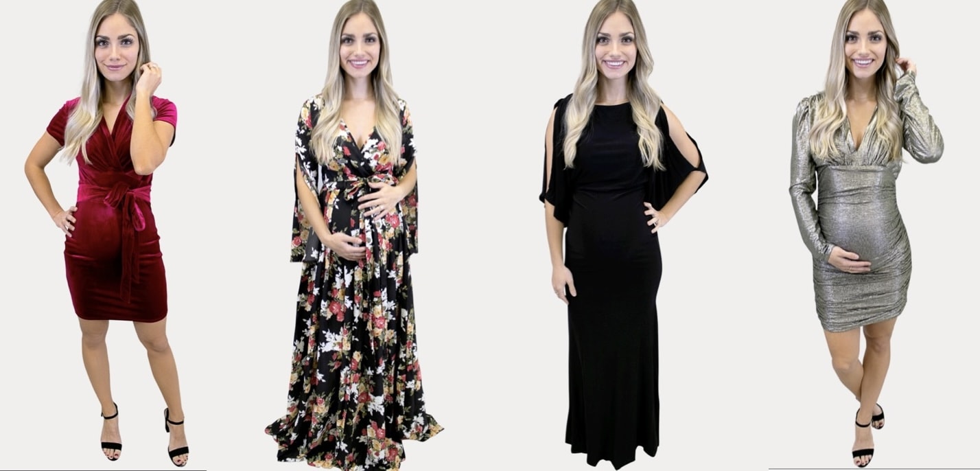 Holiday Maternity Dresses - Sexy Mama Maternity