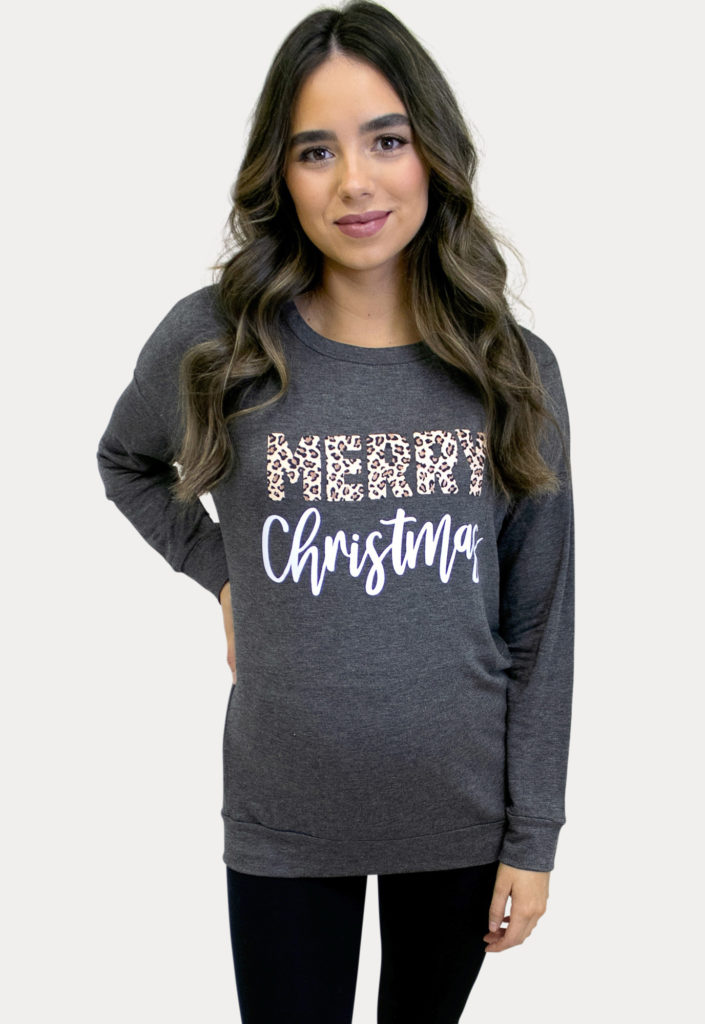 holiday maternity long sleeve