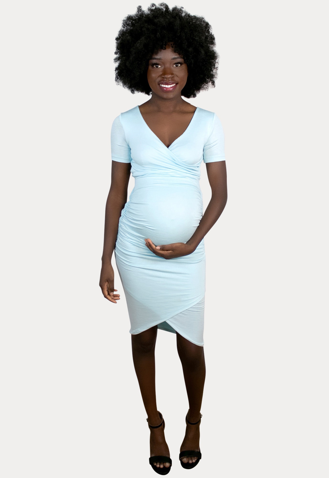 Flattering Sweetheart Maternity Dress - Sexy Mama Maternity