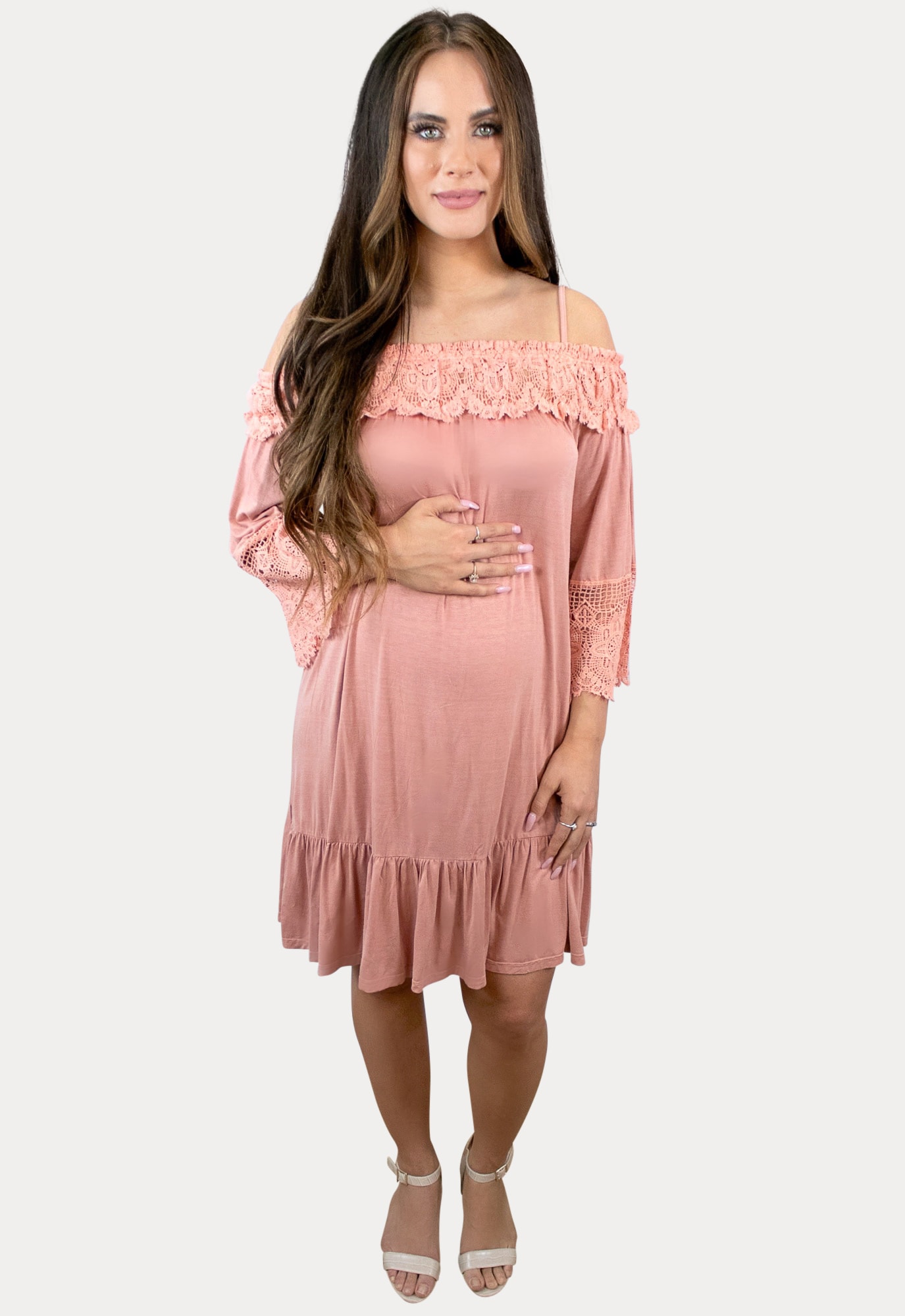 Country Style Maternity Dress