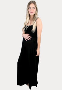 black pregnancy jumper