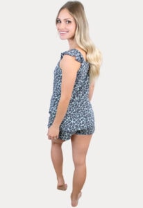 leopard maternity pajama set