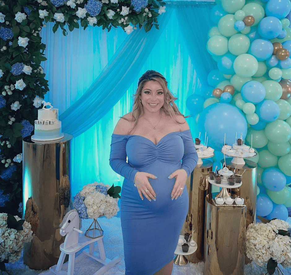 Blue Maternity Dresses - Sexy Mama Maternity