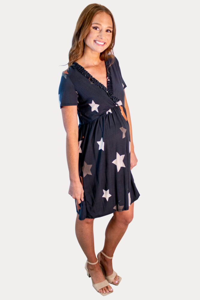 star pregnancy dress