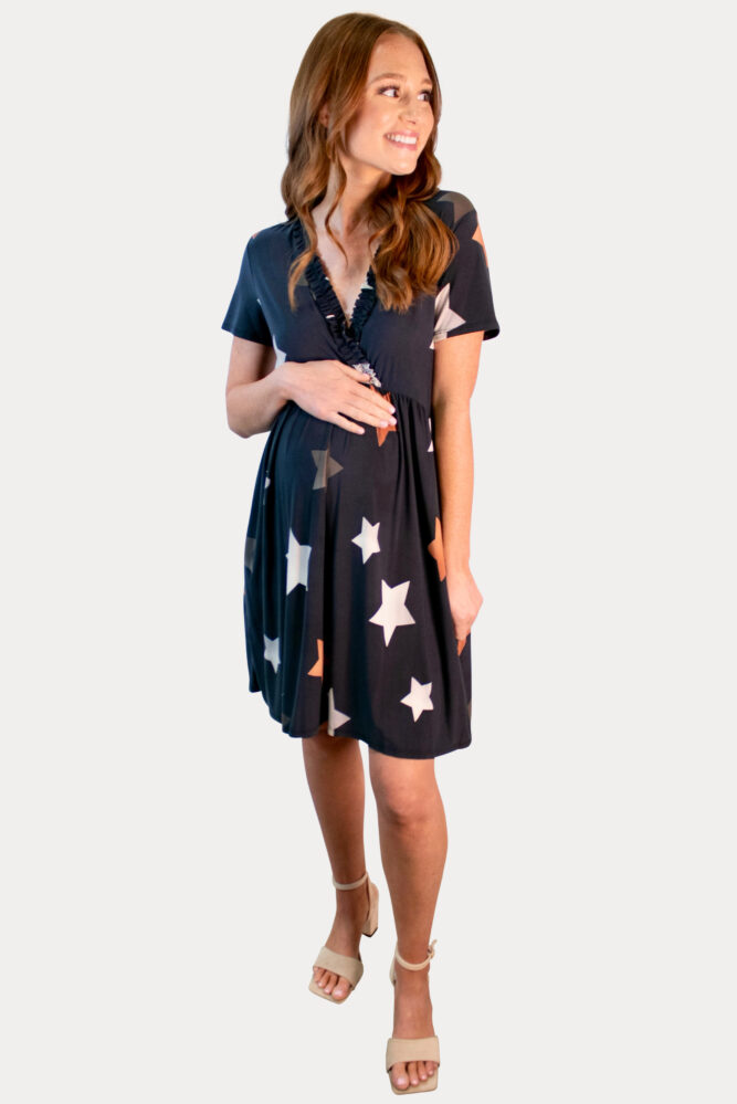 star pregnancy dress