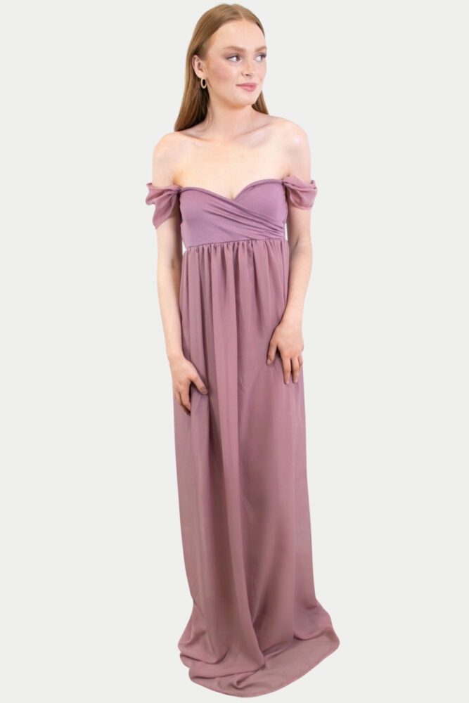Chiffon Sweetheart Bridesmaid Dress