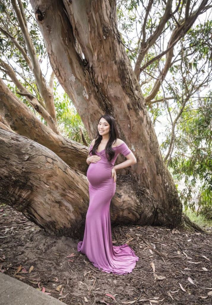 Mauve Photoshoot Gown